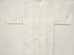 霞模様織り出し単衣長襦袢